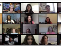 screenshot from zoom meeting for GenCyber camp