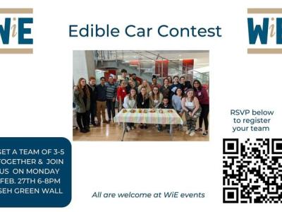 Edible Car Contest Flyer